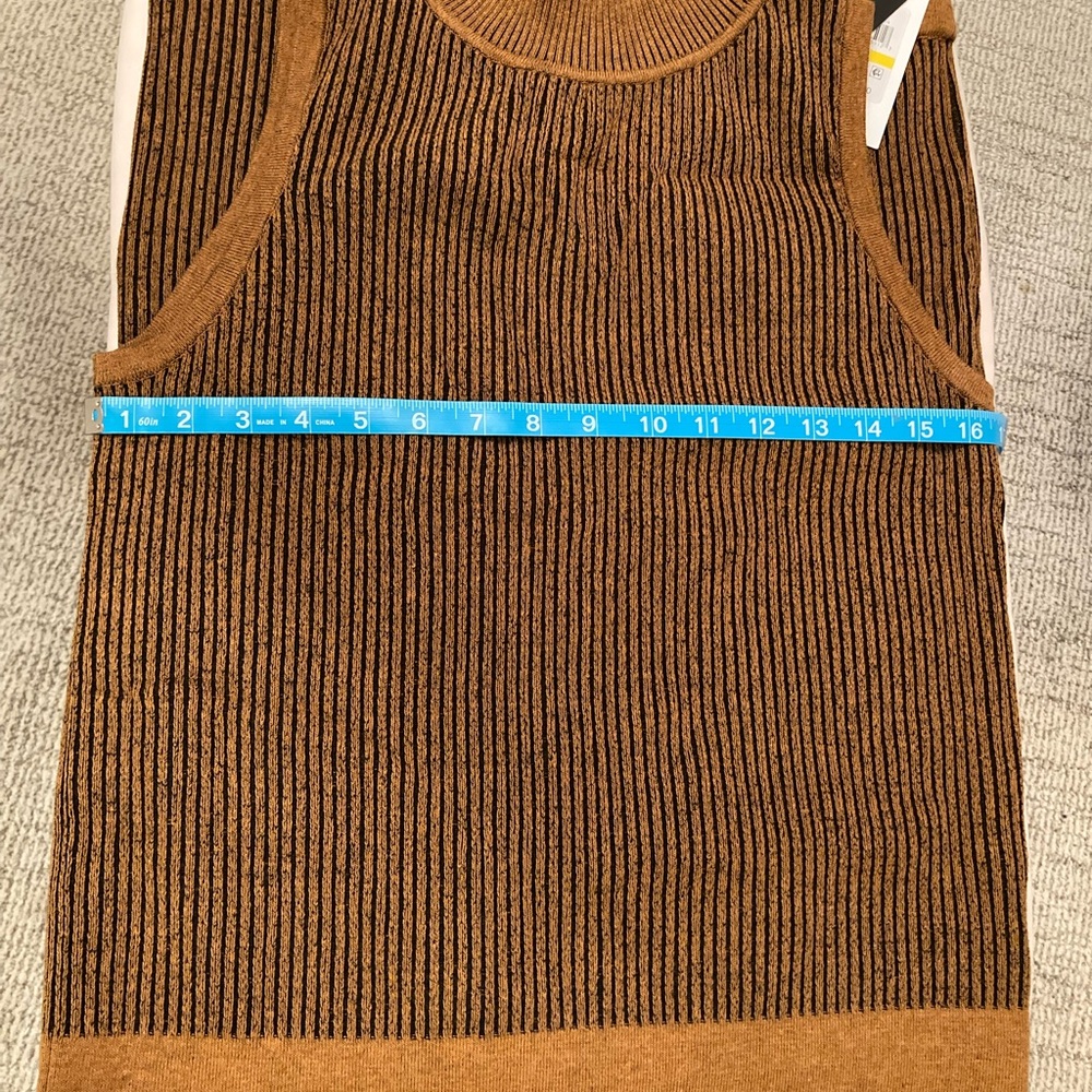 DKNY Jeans Brown and Black Striped Knit Set - Picture 5 of 10